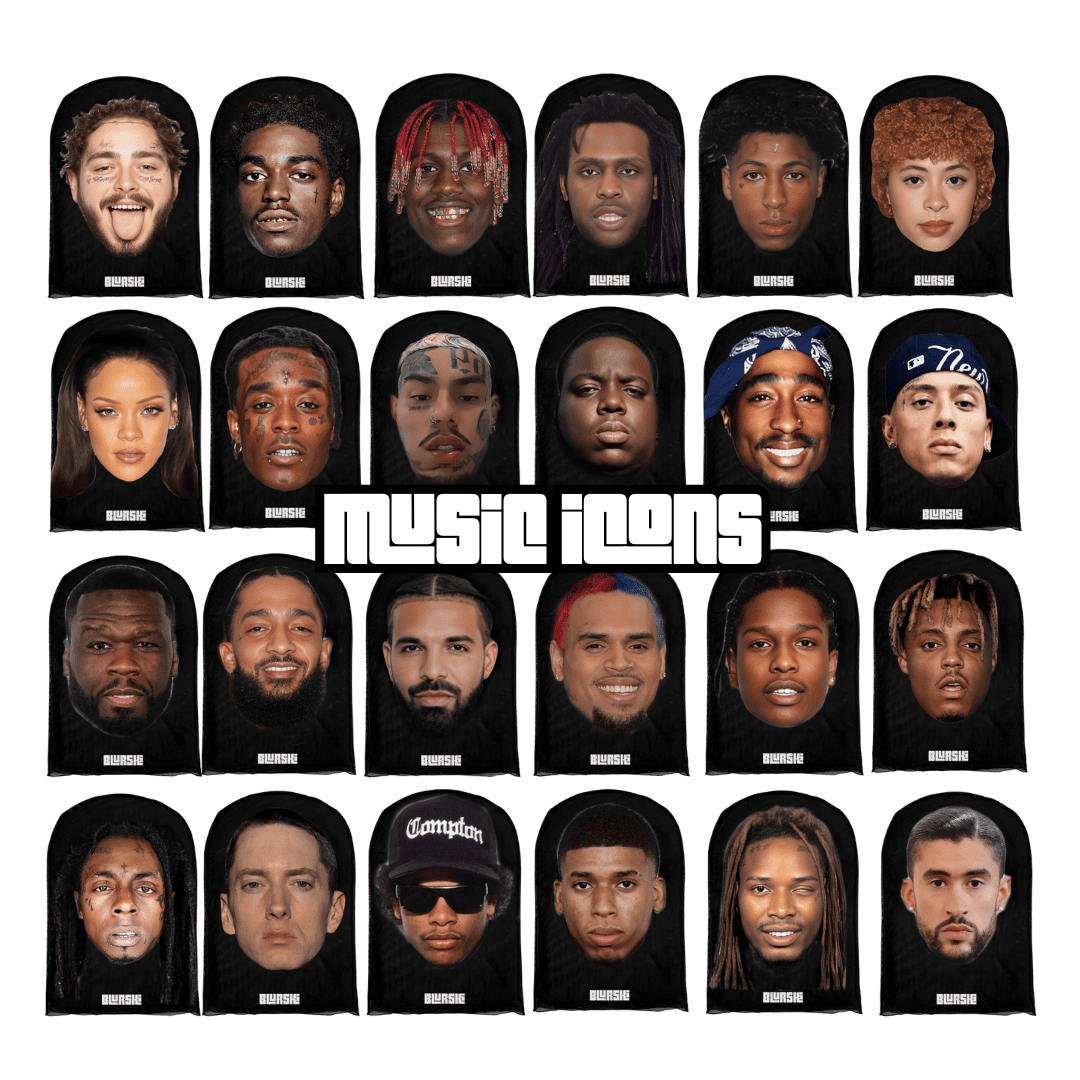 Music Icons 🎶🎤 – Blur Gear