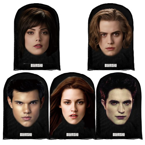 Twilight Saga 🧛‍♂️🧛‍♀️🧛‍♂️🧛‍♀️🐺 - 5 Masks Bundle (Free Shipping 🚚 ) (Best Seller & Discount)